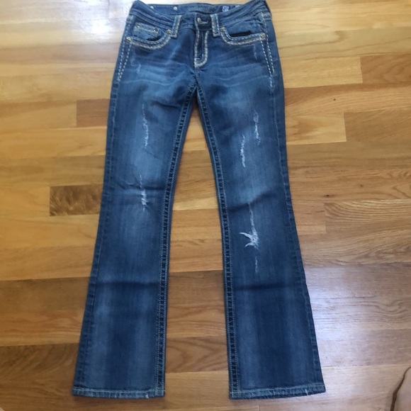 MissMe Bootcut Jeans Size 27 - Picture 4 of 10